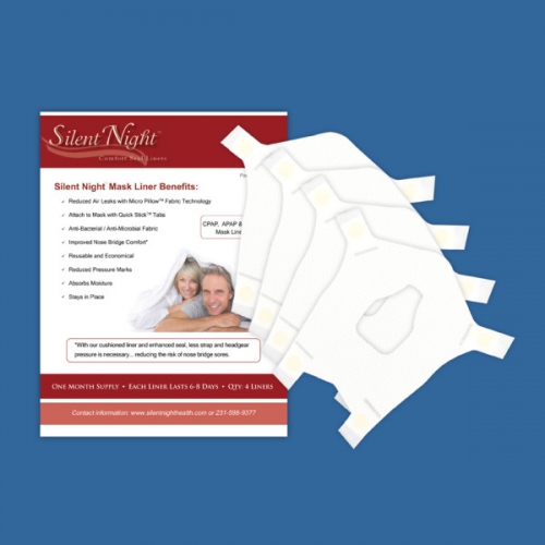 Silent Night™ Comfort Seal Full Face CPAP Mask Liners