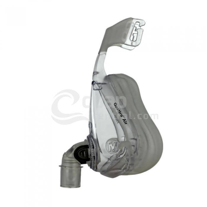 Cpapcentral Com Quattro Air Full Face Cpap Mask Without Headgear By Resmed Cpap Mask Fitting Template