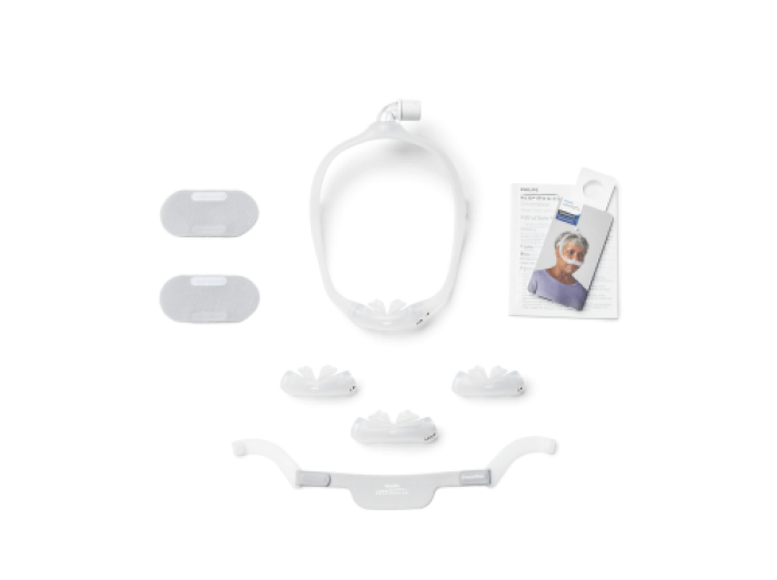 Cuscini Nasali Di Ricambio DreamWear In Silicone, Taglia Piccola | Confezione Da 3 Unità Per Maschera CPAP, Sostituzione Morbida E Igenica